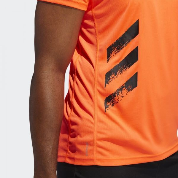 Футболка Adidas RUN IT TEE PB FR8378 S помаранчевий