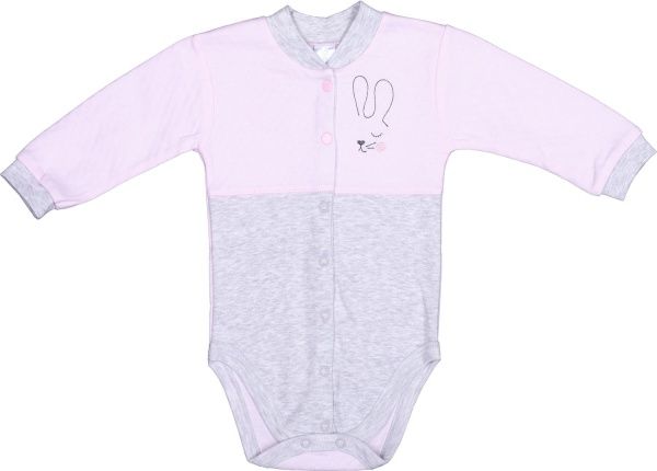 Боди детское для девочки Baby Veres Honey bunny р.68 розовый 