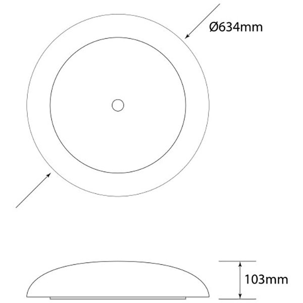 Люстра светодиодная Светкомплект Illuminator Back Bass BB60 50 Вт белый 