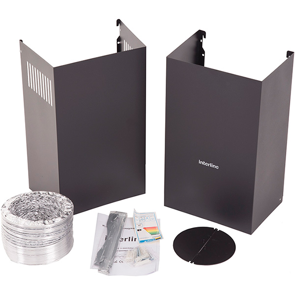 Вытяжка Interline ALTEA BK A 60 PB/GL/A