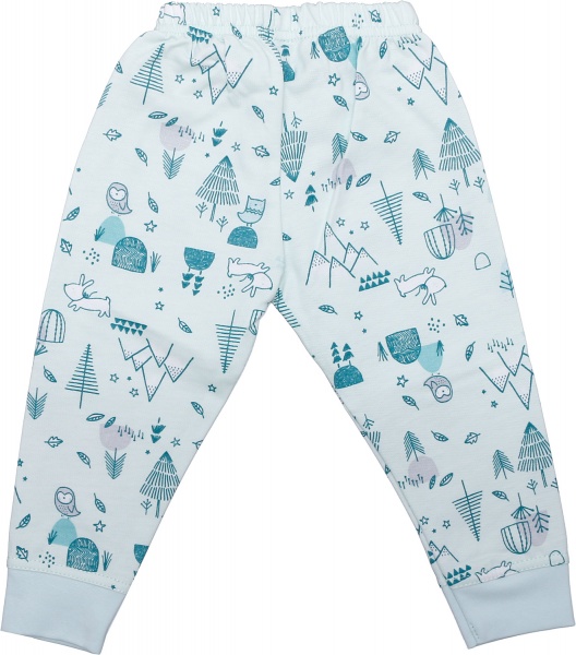 Пижама детская Фламинго р.92 ментоловый 613-007 