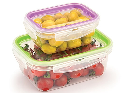 Набір ємностей вакуумних прямокутних LOCK & FIT 2 шт. UKC