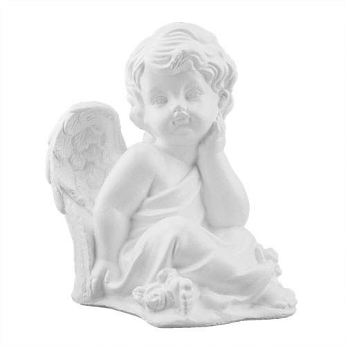 Статуэтка Decoline Ангел белый (гипс) AN0008(G) 20,5 см 
