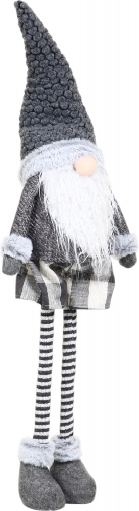 Декорація новорічна Гномик лісовий що стоїть 22х97 см в асортименті AG23106AB