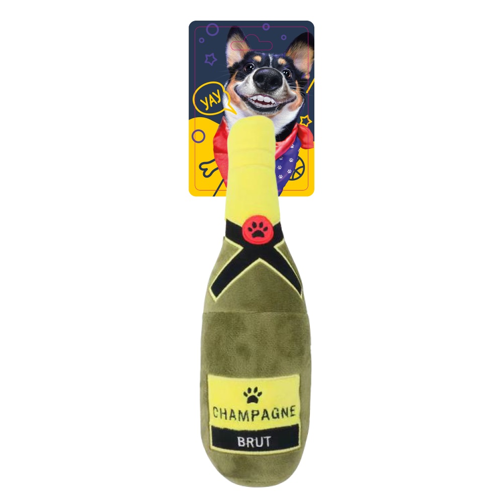 Игрушка для собак DGT-PETS Бутылка с пищалкой 23 см FG240419030N