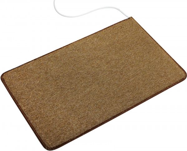 Коврик Solray с подогревом 530x830 мм коричневый 88 Вт