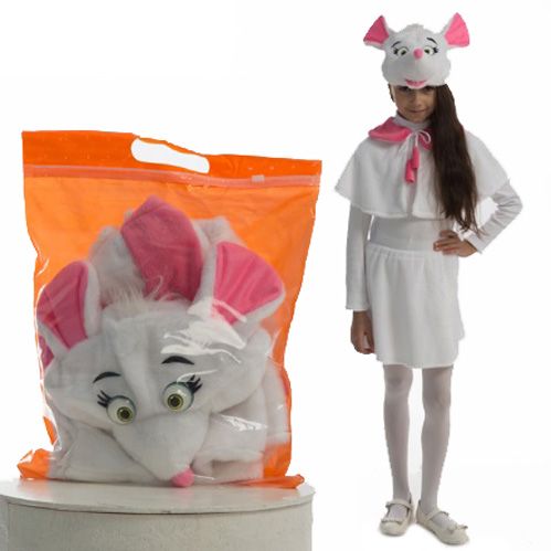 Костюм карнавальний КАРНАВАЛІЯ Тося р.122 білий 89095 