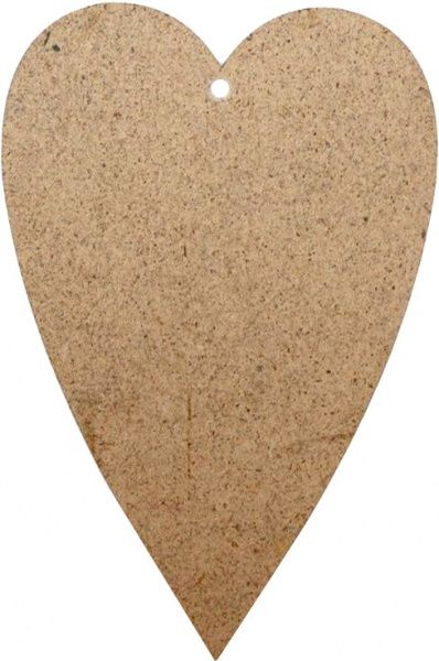 Заготовка Подставка под тарелки Сердце 1 5 шт Rosa Talent 