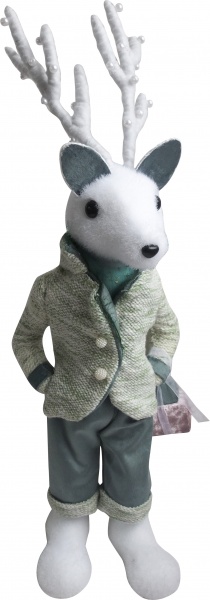 Декоративна фігура Олень у костюмі A9-SD0595 60 см 