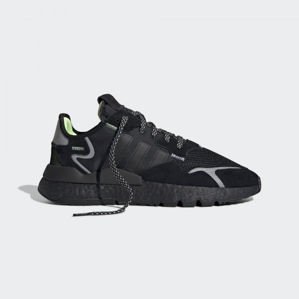 Кросівки Adidas NITE JOGGER EE5884 р.11,5 чорний