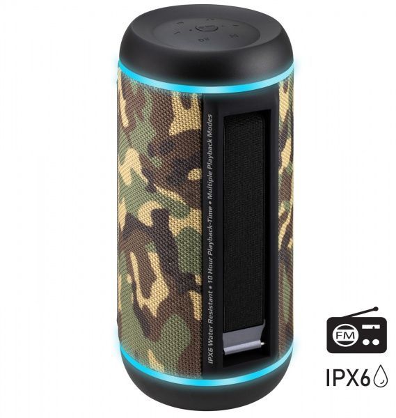 Портативна колонка Promate Silox-Pro 30W IPX6 2.0 camouflage 