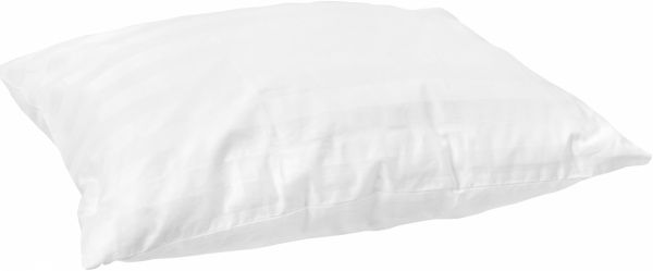 Наволочка сатин страйп 50х70 белый Ярослав