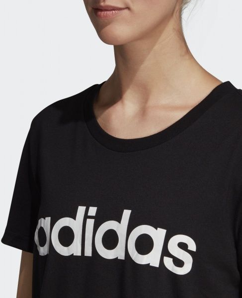 Футболка Adidas W E LIN SLIM T DP2361 XS чорний