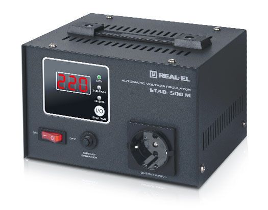 Стабилизатор напряжения Real-el STAB-500 М