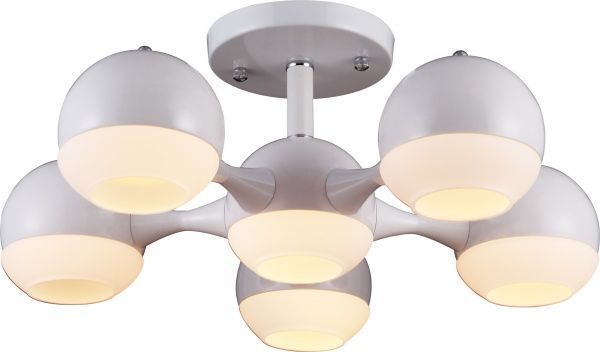 Люстра потолочная Altalusse 6x40 Вт E27 белый INL-9374C-06 White