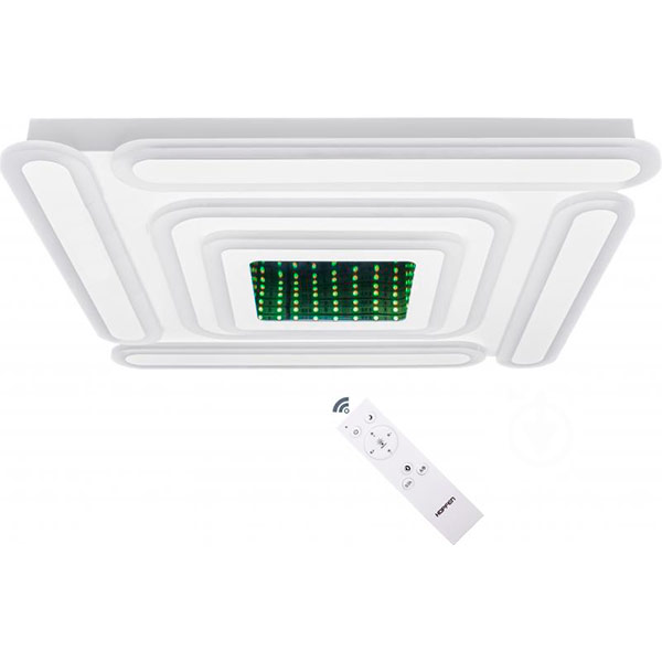 Люстра светодиодная Hopfen Dor RGB Tunnel с пультом ДУ 110 Вт белый 