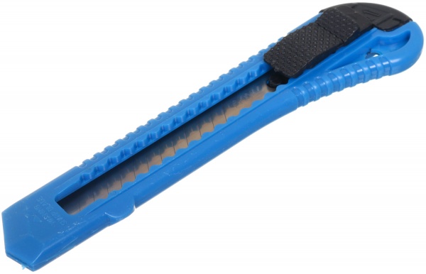 Нож канцелярский UP! (Underprice) 18 мм синий 