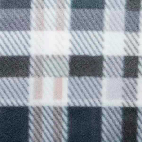 Плед Клеточка 150x180 см серый UP! (Underprice) 