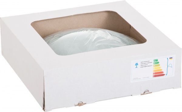 Світильник настінно-стельовий УТ Сяйво НПБ Візерунок 2x60 Вт E27 білий 3012 