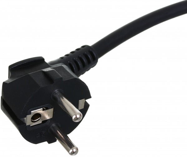 Удлинитель Expert на 1 кот. 2 USB с заземлением 3 гн. черный с красным 5 м BNG-OXP-17BU2