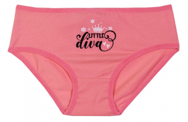 Трусы для девочек KOSTA р.110–116 розовый лососевый 2121-7 