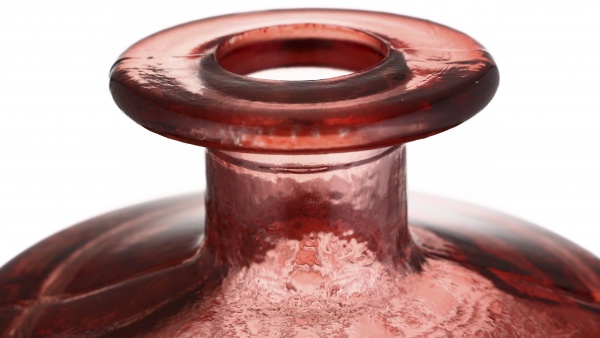 Ваза стеклянная San Miguel Nihon 12 см светло-розовая 