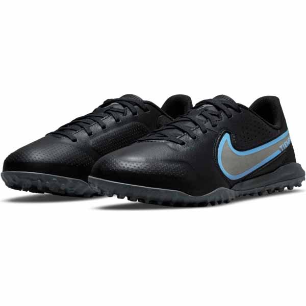Сороконожки Nike Jr. Tiempo Legend 9 Academy TF DA1328-004 р.US 1,5Y черный