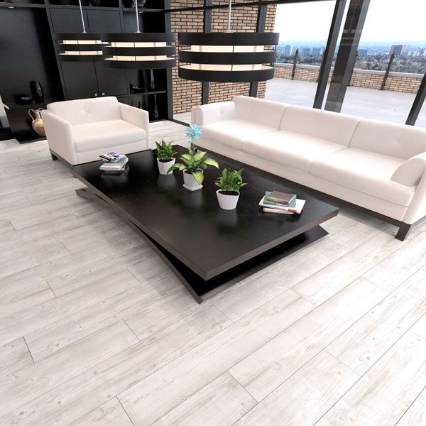 Плитка Golden Tile Terragres Allen 470120 1198х198 мм білий ректифікат