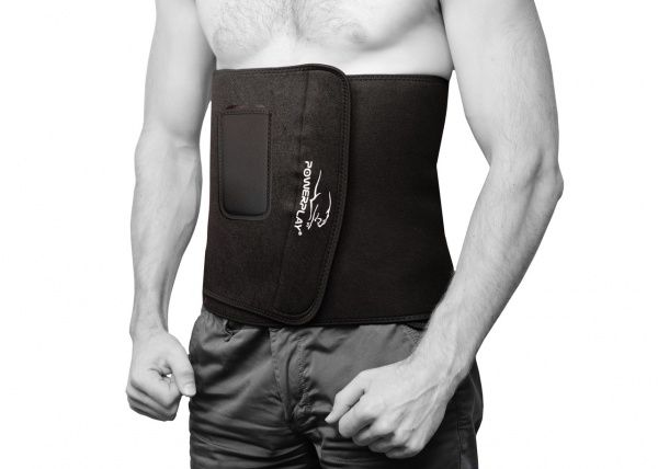 Пояс для схуднення PowerPlay PP_4301_Black_125 30x100 см 