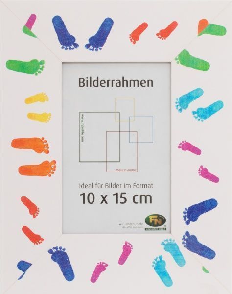 Рамка для фото Дитячі ніжки 712996 10x15 см 