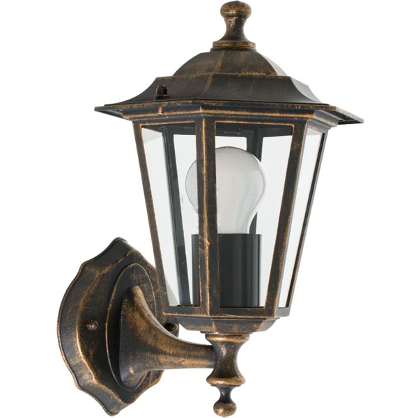 Светильник садовый Expert Atlanta E27 60 Вт IP44 античная латунь ELWF-36001S-W 