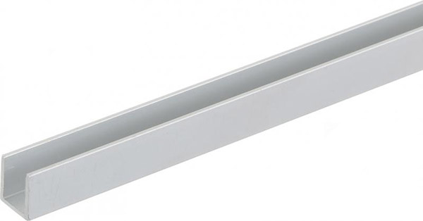 Швеллер АЛЮПРО анодированный 13х15х1,5 мм 1 м срібло