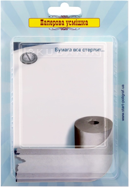 3D-блок для нотаток Папір