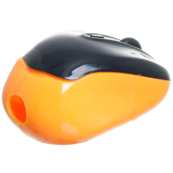 Чинка пластикова прямокутна помаранчева Nota Bene