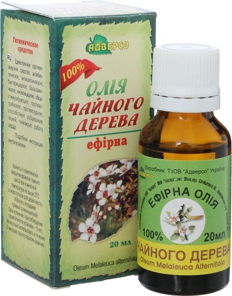 Эфирное масло Адверсо Чайного дерева 20 мл 