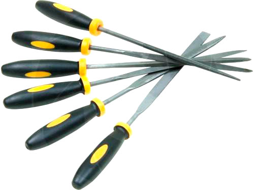 Набор надфилей Tolsen 3х150 мм 6 шт. 32046