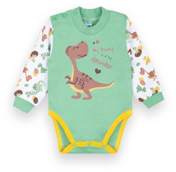 Боді Габбі Зооленд р.68 зелений BD-20-21-1 