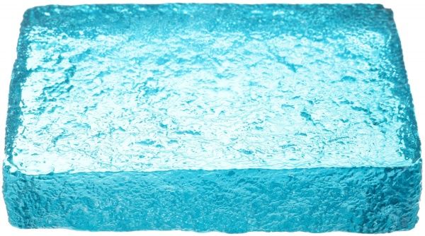 Мыльница Luna doris голубая 10х7 см