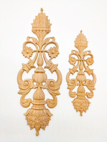 Декоративная панель деревянная вертикальная 1 шт. DV.01.100 90х260x6 мм 