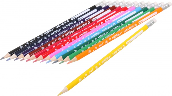 Карандаши цветные Пиши-стирай 12 шт Nota Bene
