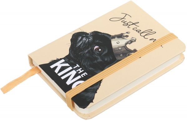 Блокнот Видатні звірі король 10,5x7,5 см