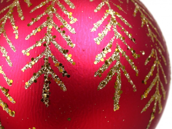 Набор елочных шаров Хвойные веточки d 80 мм 6 шт./уп.