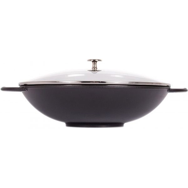 Сковорода wok 30 см, 4,4 л 40509-398-0 з кришкою та решіткою Staub