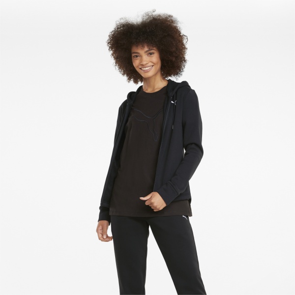 Спортивний костюм Puma Classic Hooded Sweat Suit 58913201 р. XL чорний