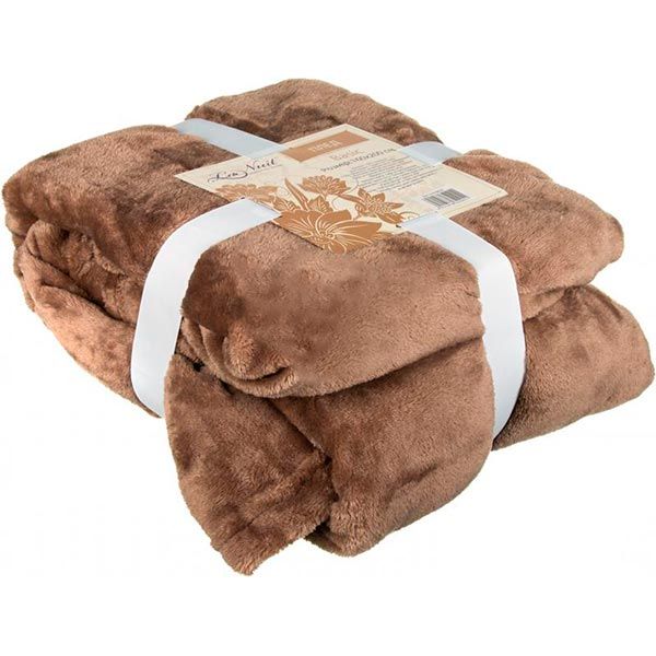 Плед La Nuit Basic taupe 160x200 см