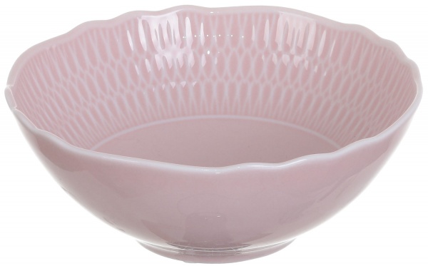 Салатник Sofia 17 см фарфоровый розовый Cmielow