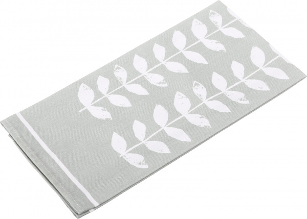 Набір рушників кухонних Asteria 2 шт. 65x45 см Luna сірий із білим 