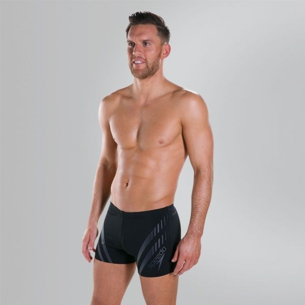 Плавки Speedo Sport Panel Aquashort 8-113649023 р.34 черный