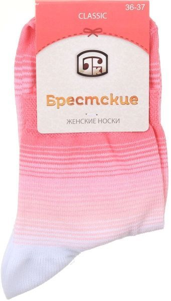 Шкарпетки Conte CLASSIC 1100 059 р. 23 рожевий із білим 