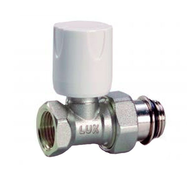 Кран радіаторний Luxor ручного регулювання з ущільнювачем прохідної 1/2